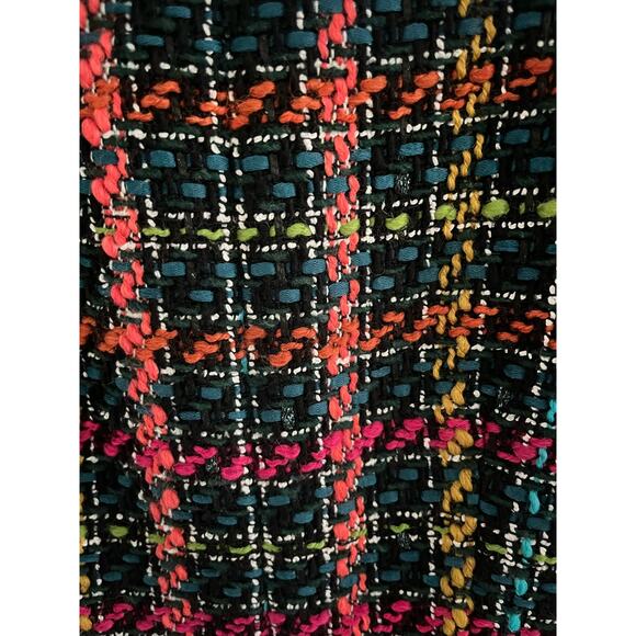 Nanette Lepore Colorful Tweed Sheath Dress - Size 2 - Picture 7 of 7